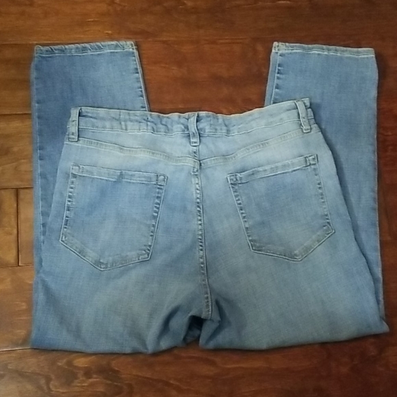 Ella Moss high rise straight crop jeans - Picture 2 of 6